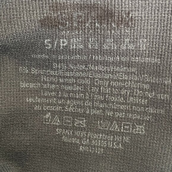 SPANX Look At Me Now Seamless Leggings Black Cameo Size S/P - Picture 8 of 10